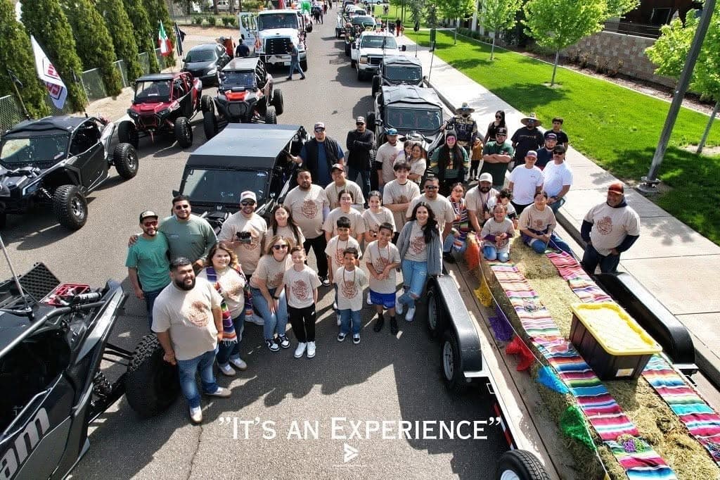 Eminent Roofing team with the Tri-Cities community