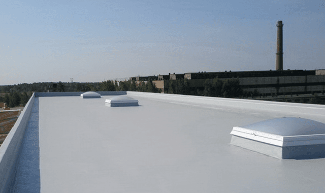 Liberty Low Slope flat roofing sample