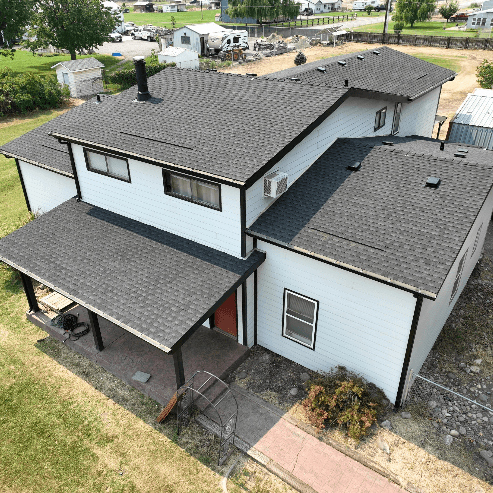 Completed residential roofing project gallery photo