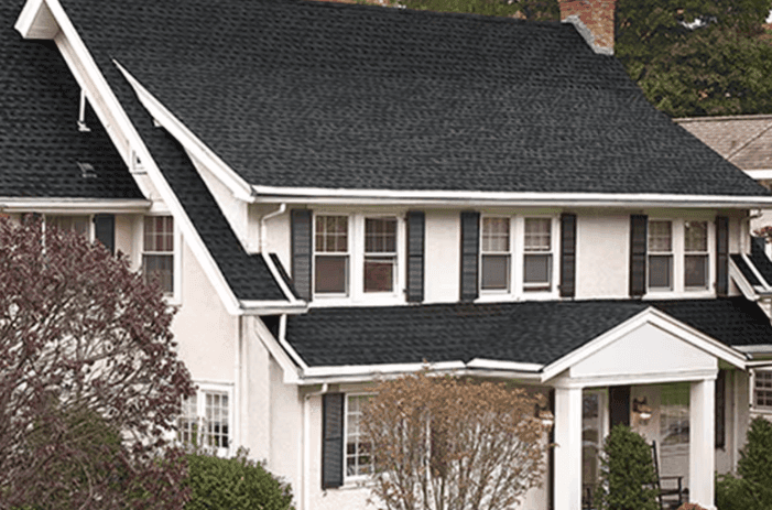 Virtual showroom asphalt shingle color preview