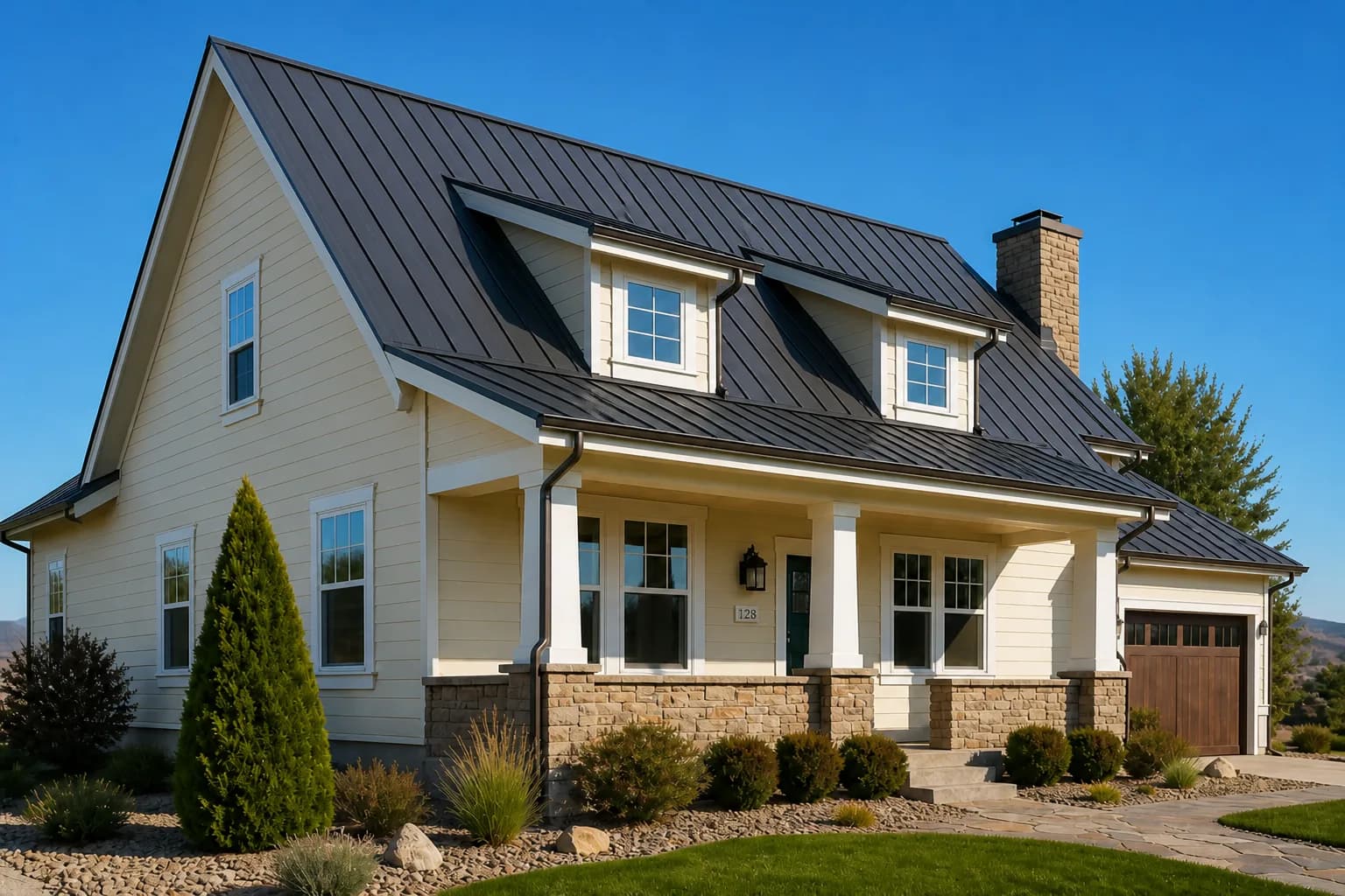 Standing Seam, Left Elevation