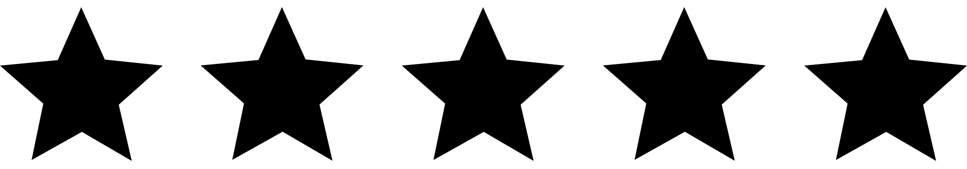 5-stars black