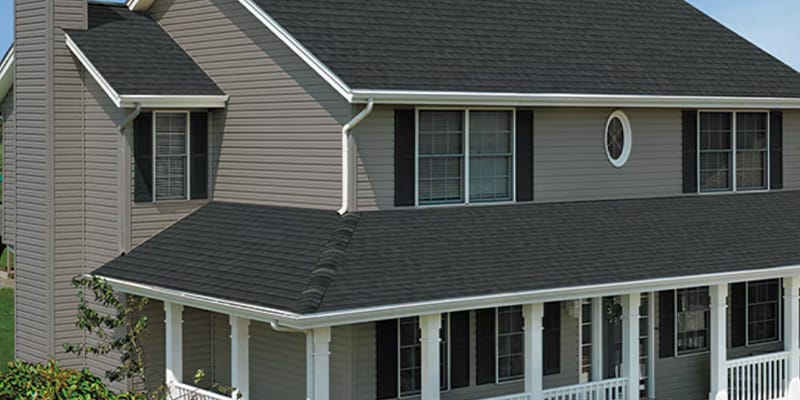 GAF Timberline NS 1 gaf timberline ns shingles house