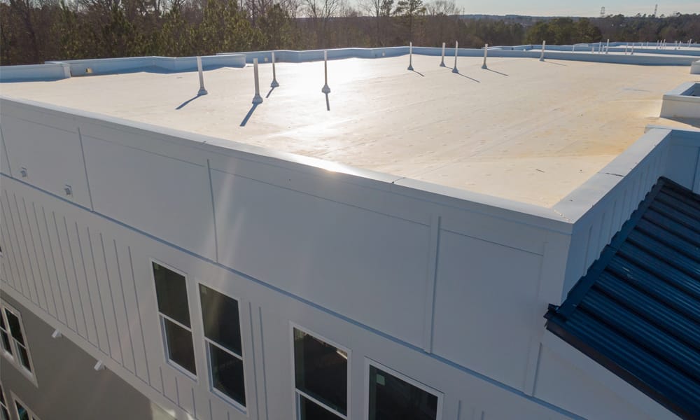 flat roof